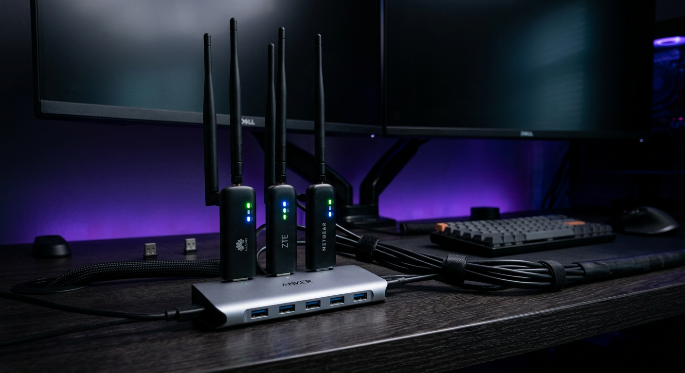 ProxyStyler infrastructure - 4G/5G modems